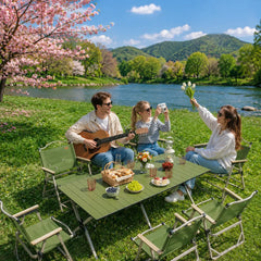 Portable Camping Chair and Folding Camping Table