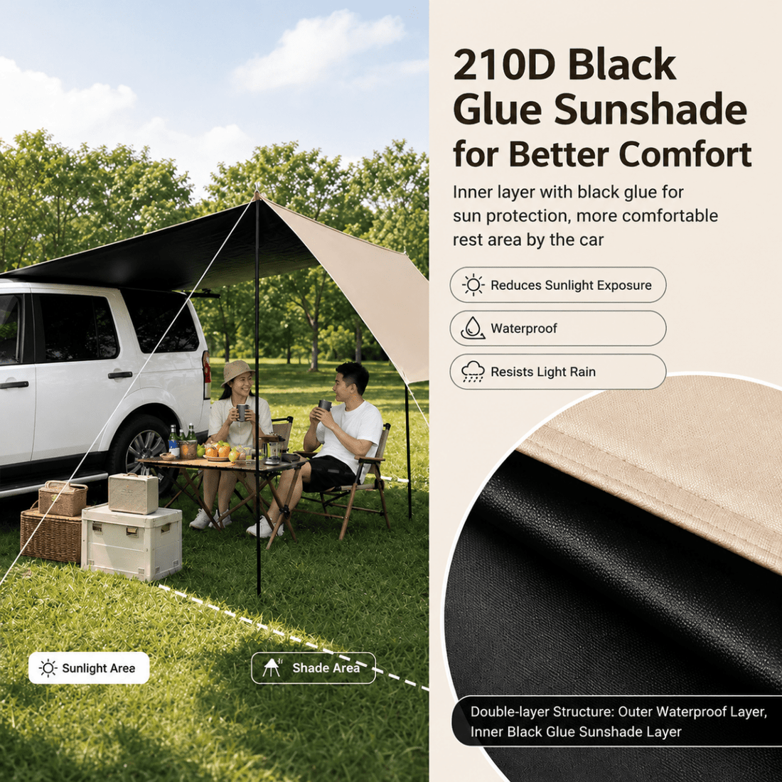 Why a Car Side Camping Canopy Is a Must-Have for Road Trips
