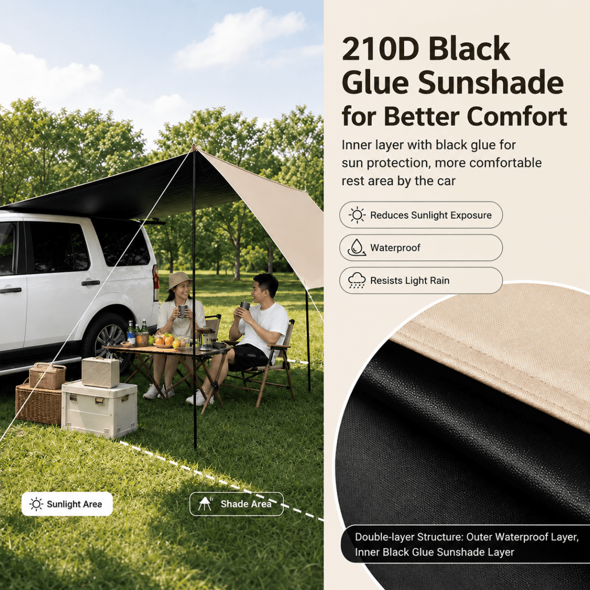 Why a Car Side Camping Canopy Is a Must-Have for Road Trips