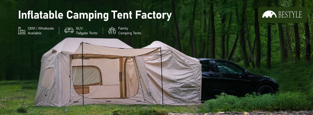 How an Inflatable SUV Tent Turns Your Car Into a Weekend Basecamp - Bestyle Camping Store