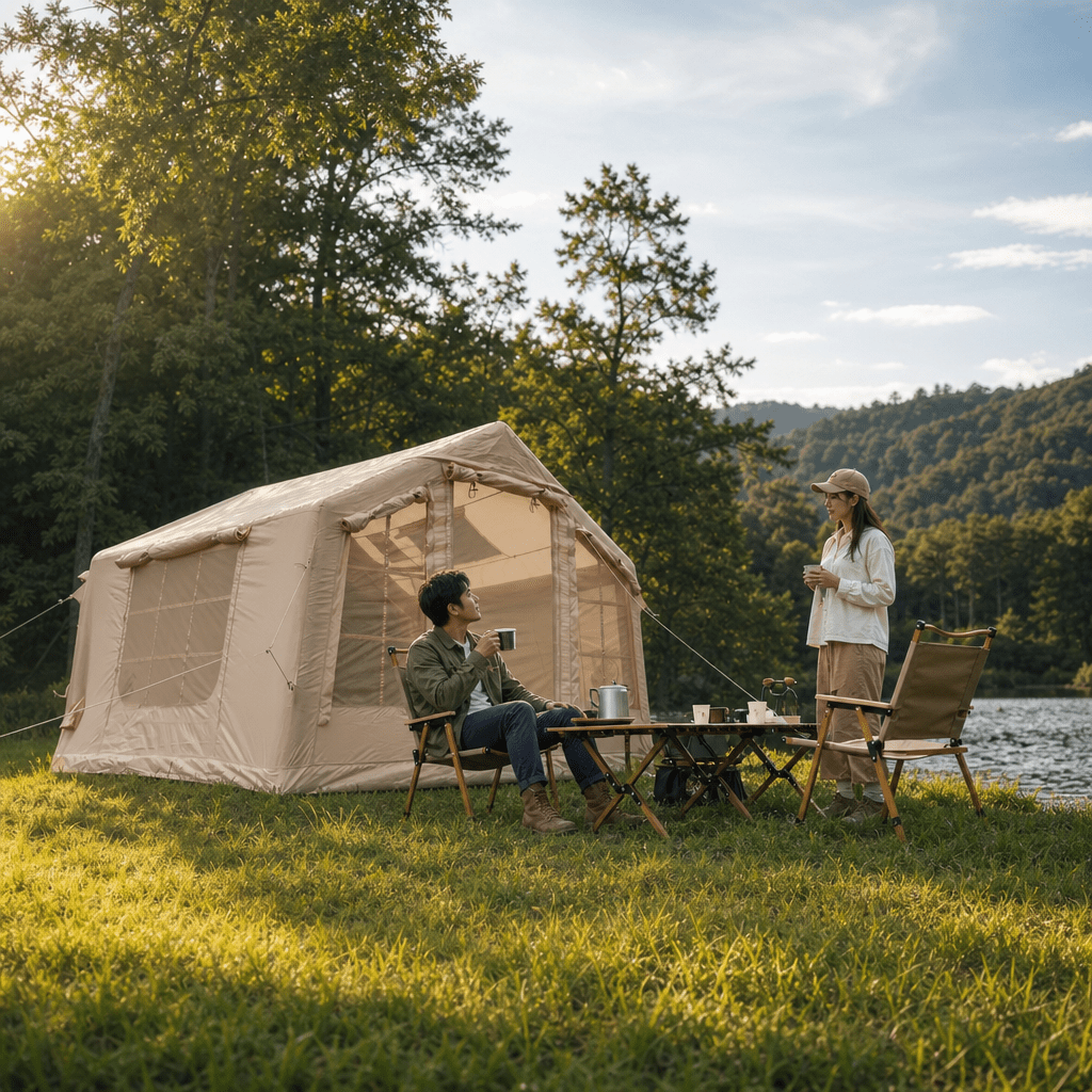 How Inflatable Tent Technology Has Evolved - Bestyle Camping Store