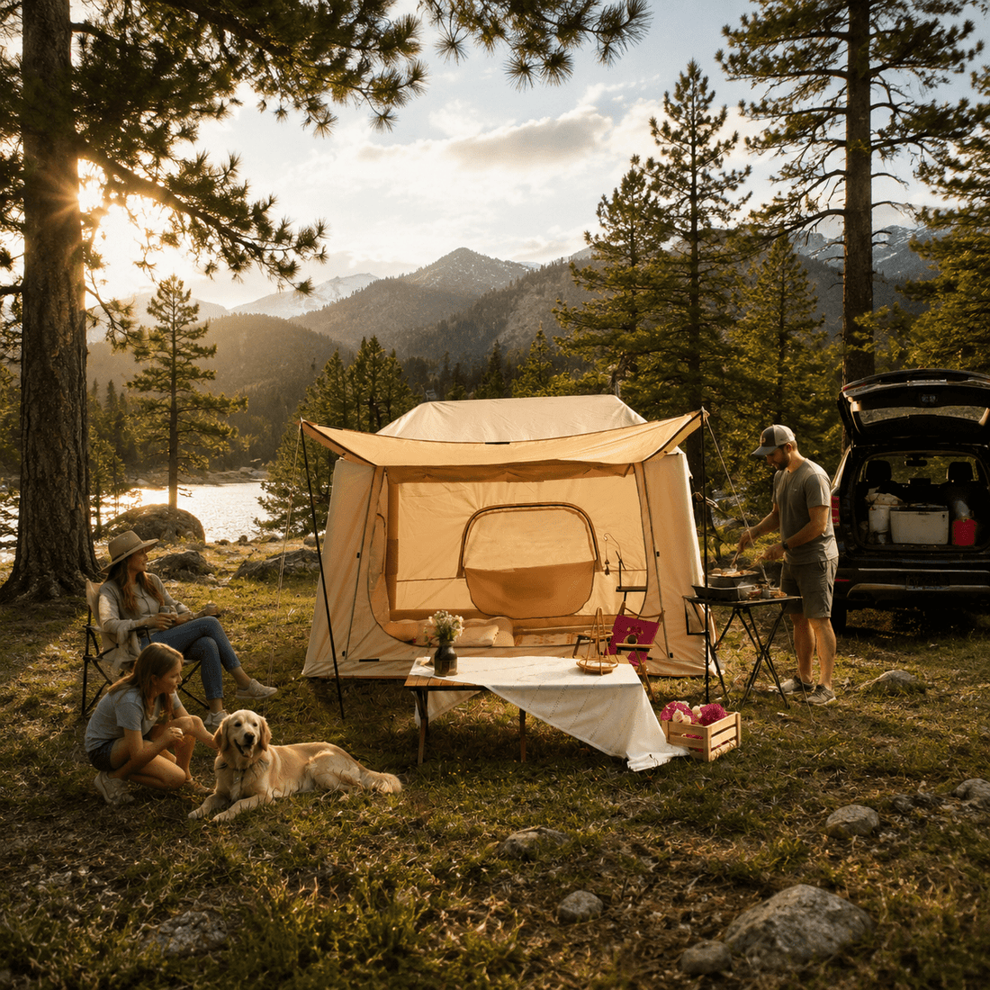 Inside the Bestyle Spacious Inflatable Car Camping Tent: One Shelter, Multiple Ways to Camp - Bestyle Camping Store