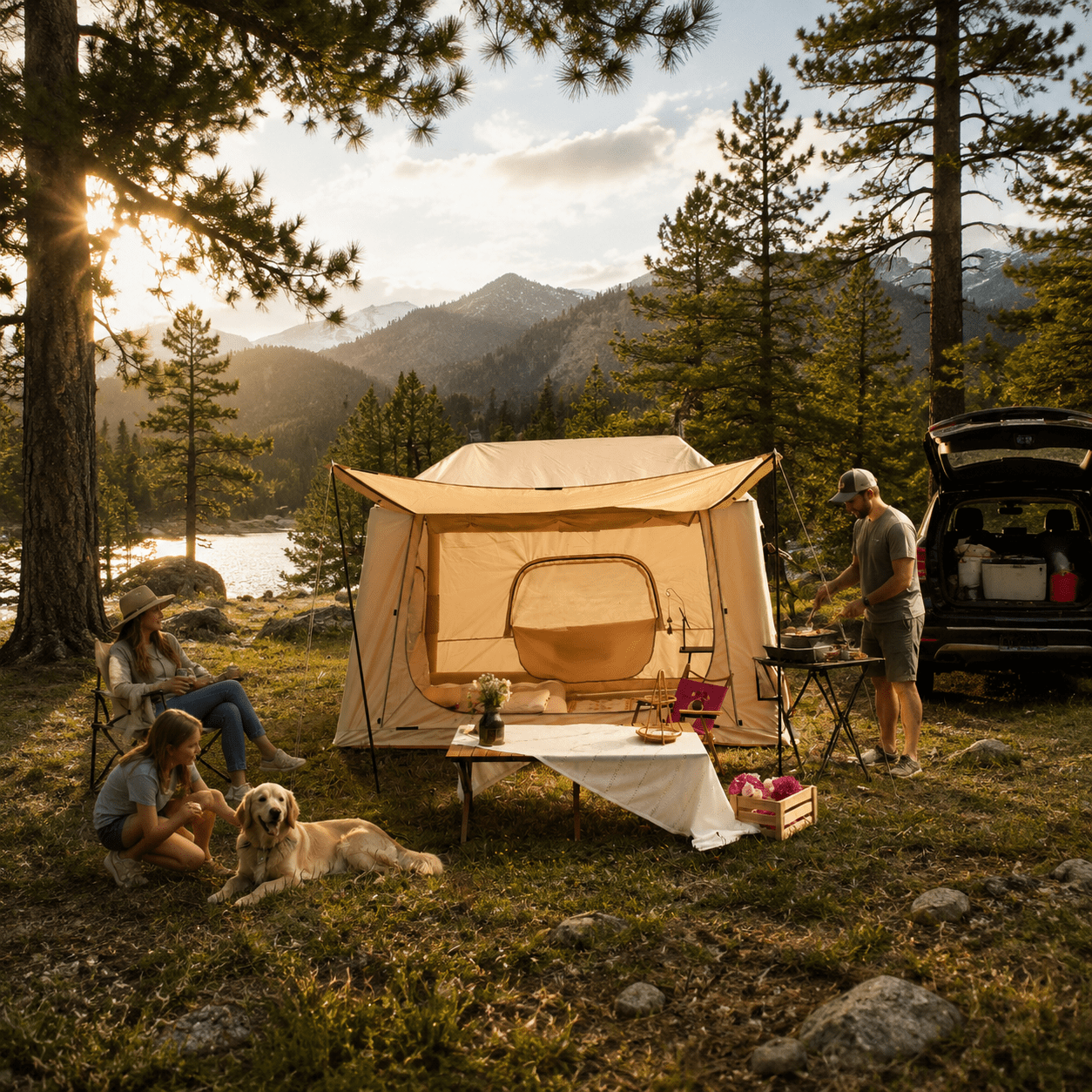 Inside the Bestyle Spacious Inflatable Car Camping Tent: One Shelter, Multiple Ways to Camp - Bestyle Camping Store