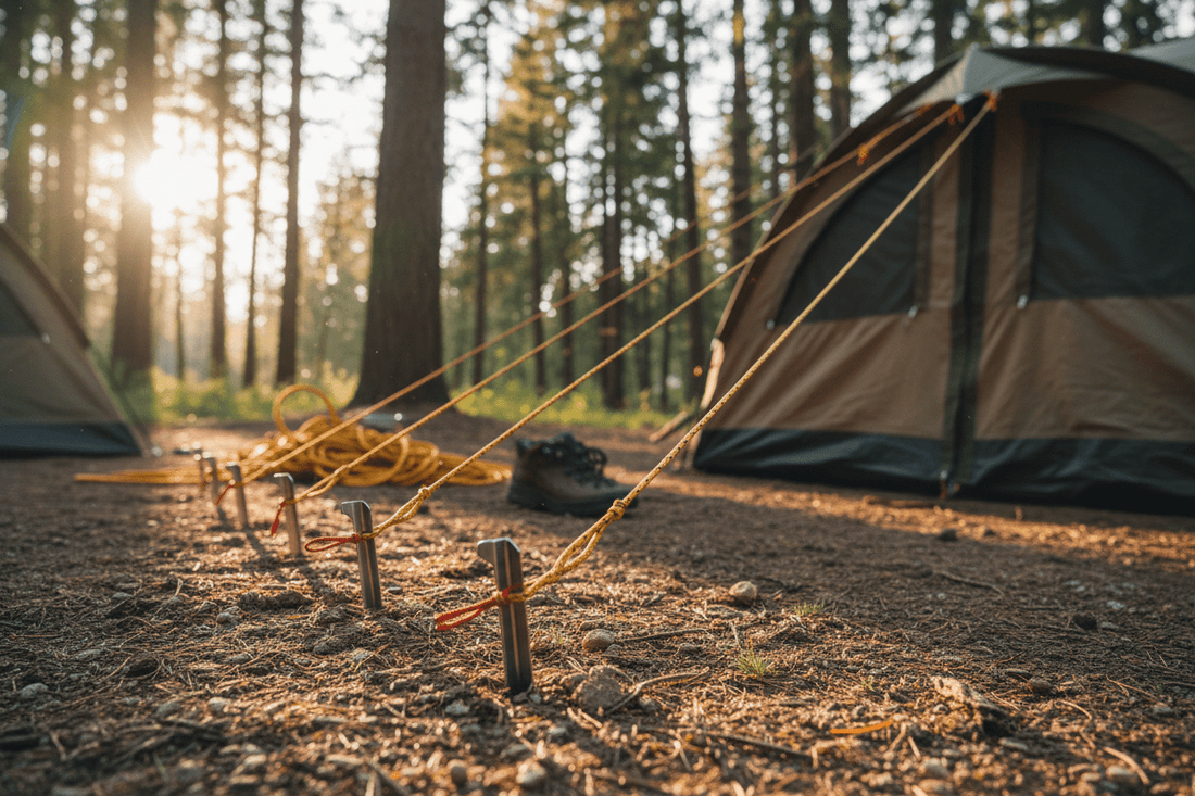 Tent Peg and Guy Rope Science: Why Anchoring Matters More Than You Think - Bestyle Camping Store