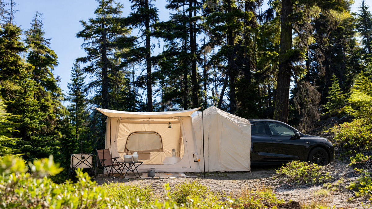 The Tailgate Tent Revolution: Why Connecting Your Tent to Your Car Changes Everything - Bestyle Camping Store
