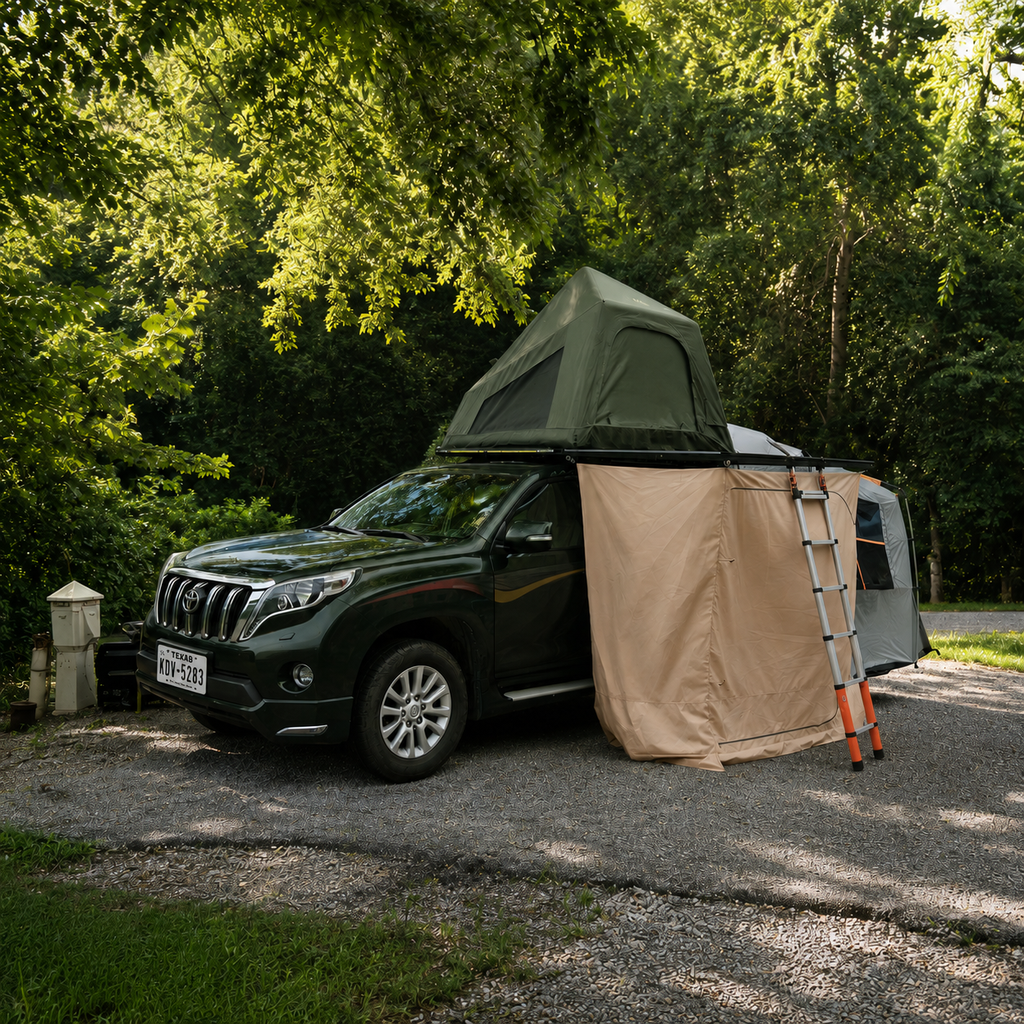 Rooftop Tent Hard Shell for Car SUV Truck Camping