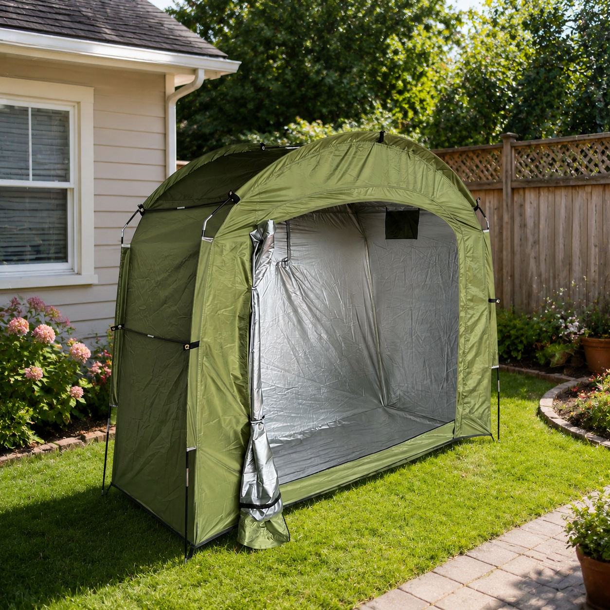 Outdoor Portable Bicycle Storage Sheds