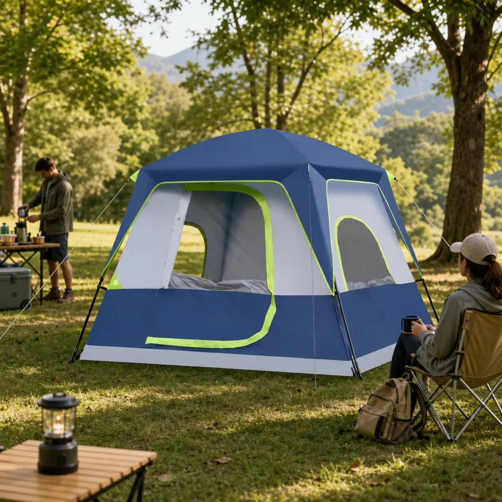 Instant Cabin Tent Setup in 60 Seconds