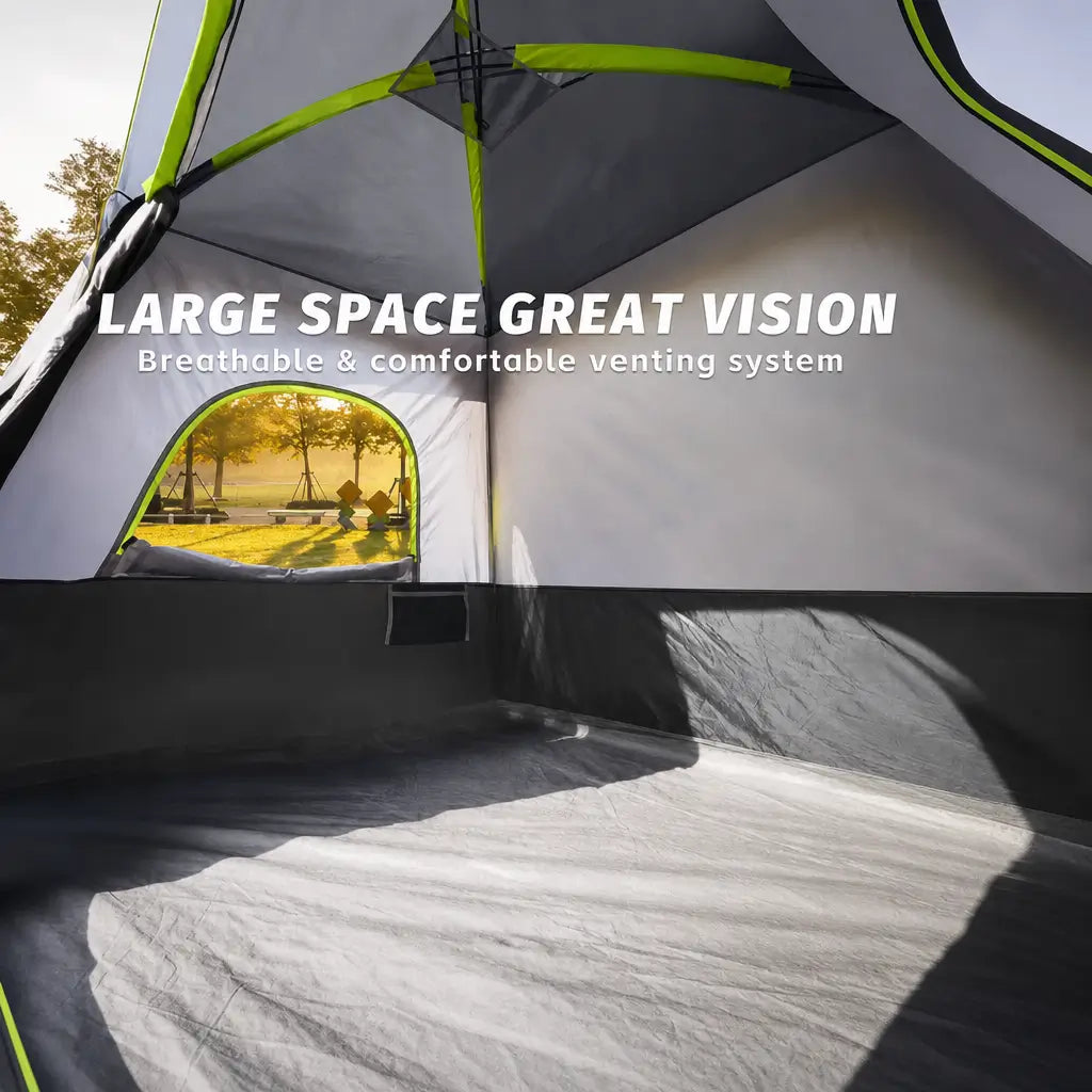 Instant Cabin Tent Setup in 60 Seconds