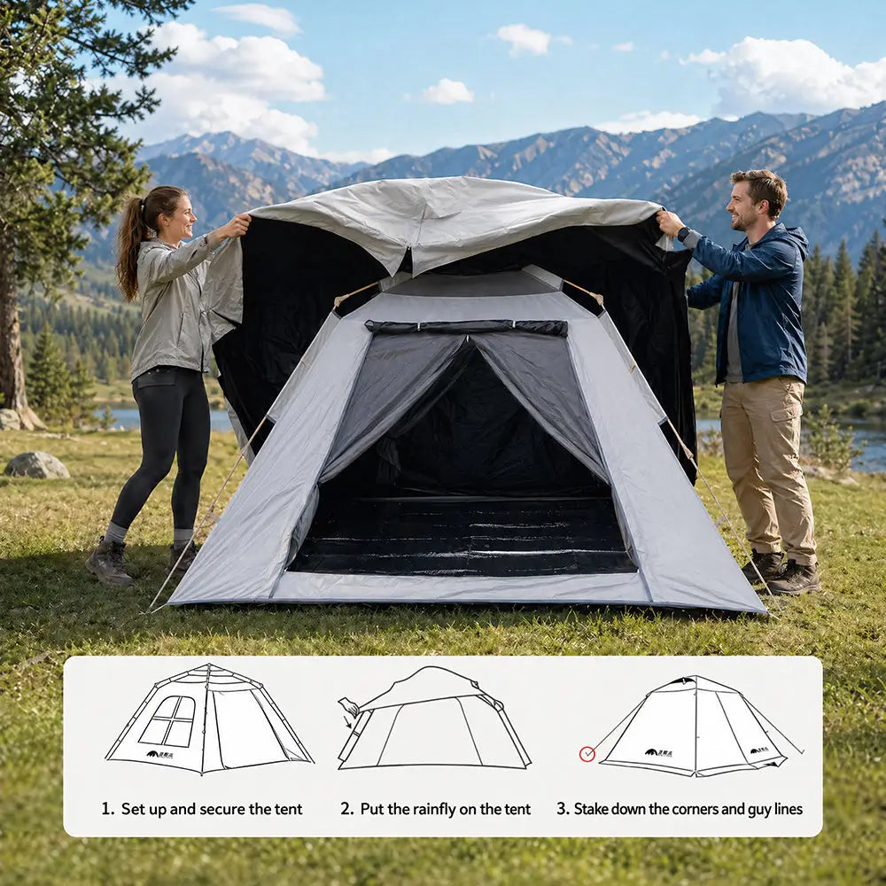 Bestyle Waterproof Tent Rain Cover