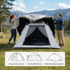 Bestyle Waterproof Tent Rain Cover
