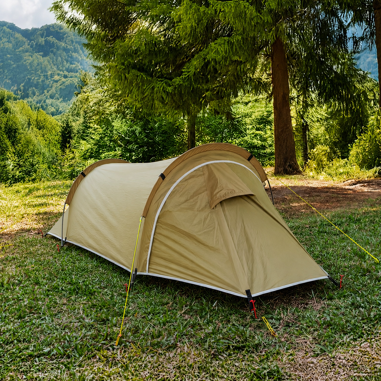 Waterproof Lightweight Two People Backpacking Tent