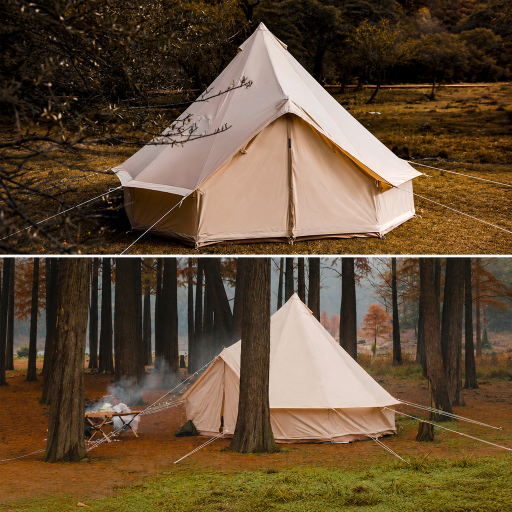 Dream House Outdoor Waterproof Cotton Canvas