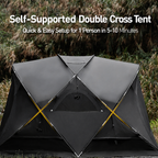 Amenity Dome for 5 Person Camping & Hiking