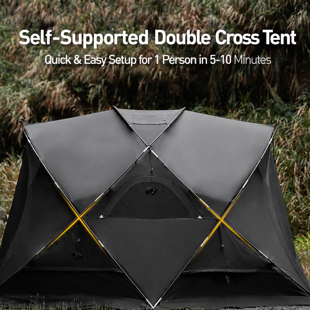 Amenity Dome for 5 Person Camping & Hiking