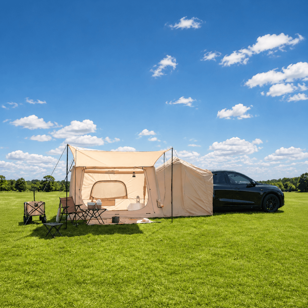 Inflatable Tailgate Tent with Stove Jack
