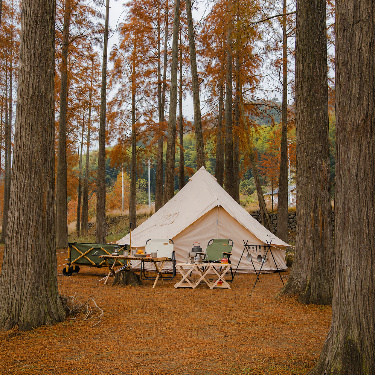 Dream House Outdoor Waterproof Cotton Canvas