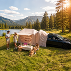SUV Tailgate Inflatable Connect Tent