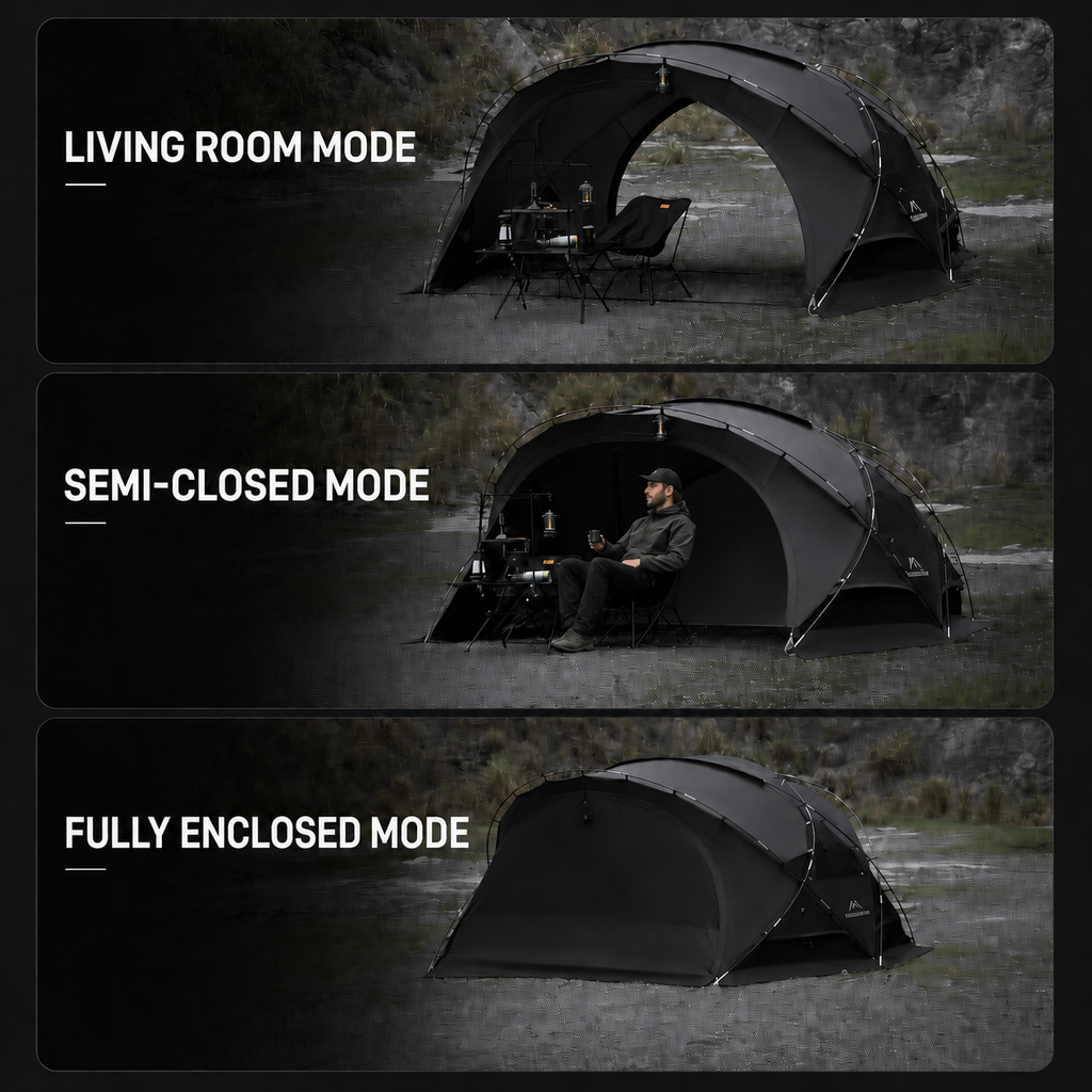 Amenity Dome for 5 Person Camping & Hiking