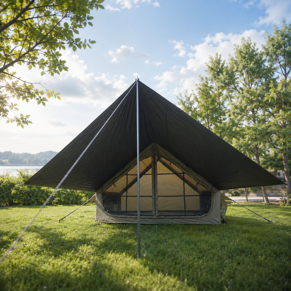 A- line Oxford Cloth Tent for Camping 6.3㎡