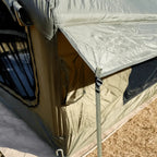 6.3㎡ Lightweight Green Tent 2 Doors 1 Skylight - Bestyle Camping Store
