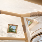 Glamping Tent with Pump Easy Set up