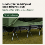 Waterproof 1-Person Off-Ground Combo Cot Bed