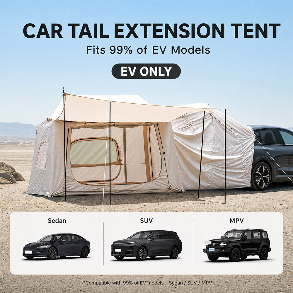 Inflatable Tailgate Tent with Stove Jack