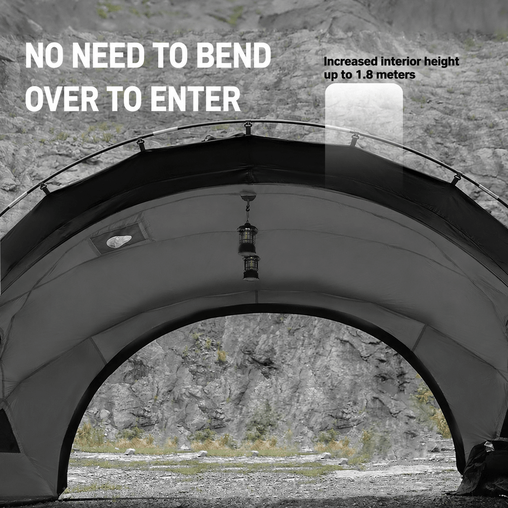 Amenity Dome for 5 Person Camping & Hiking - Bestyle Camping Store