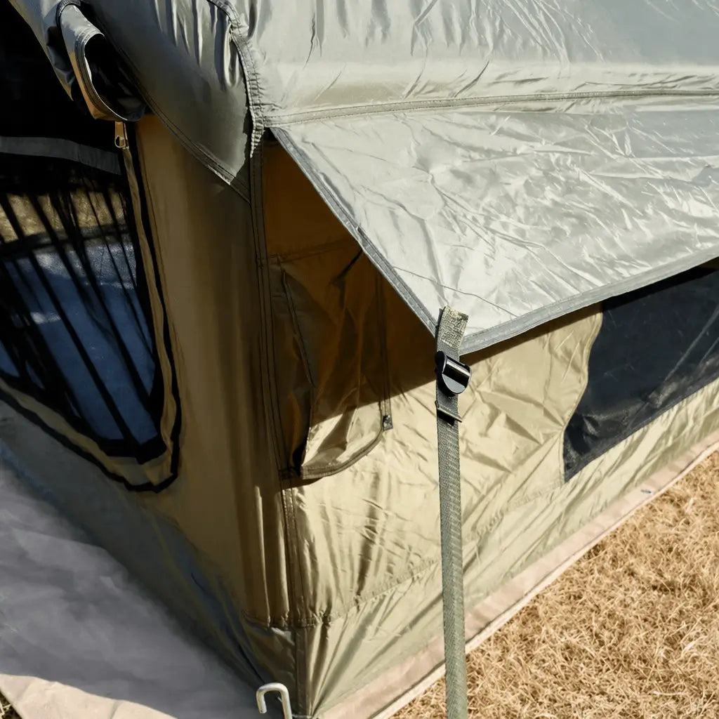 Bestyle 6.3㎡ Lightweight Green Tent 2 Doors 1 Skylight - Bestyle Camping Store