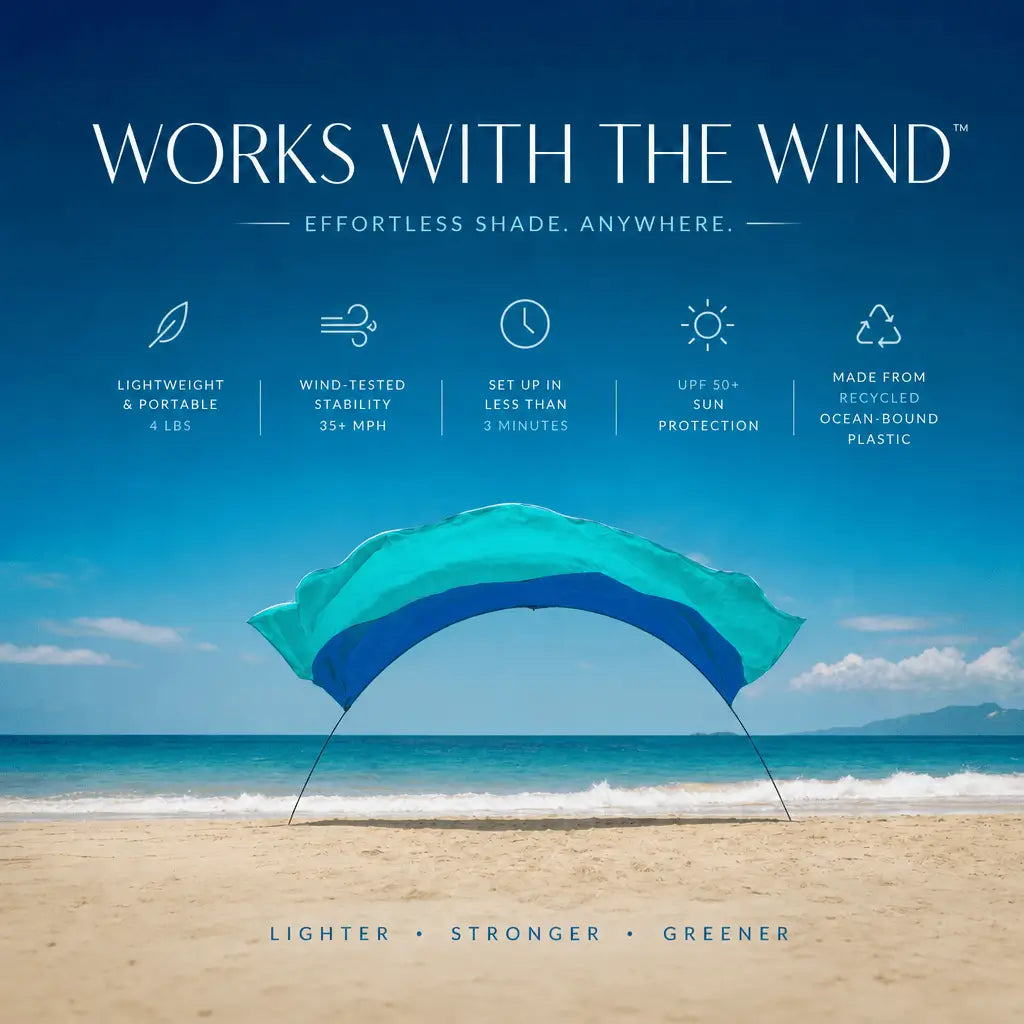 Bestyle Beach Shade,Lightweight, Easy to Set up and Great for Groups up to 6 People - Bestyle Camping Store