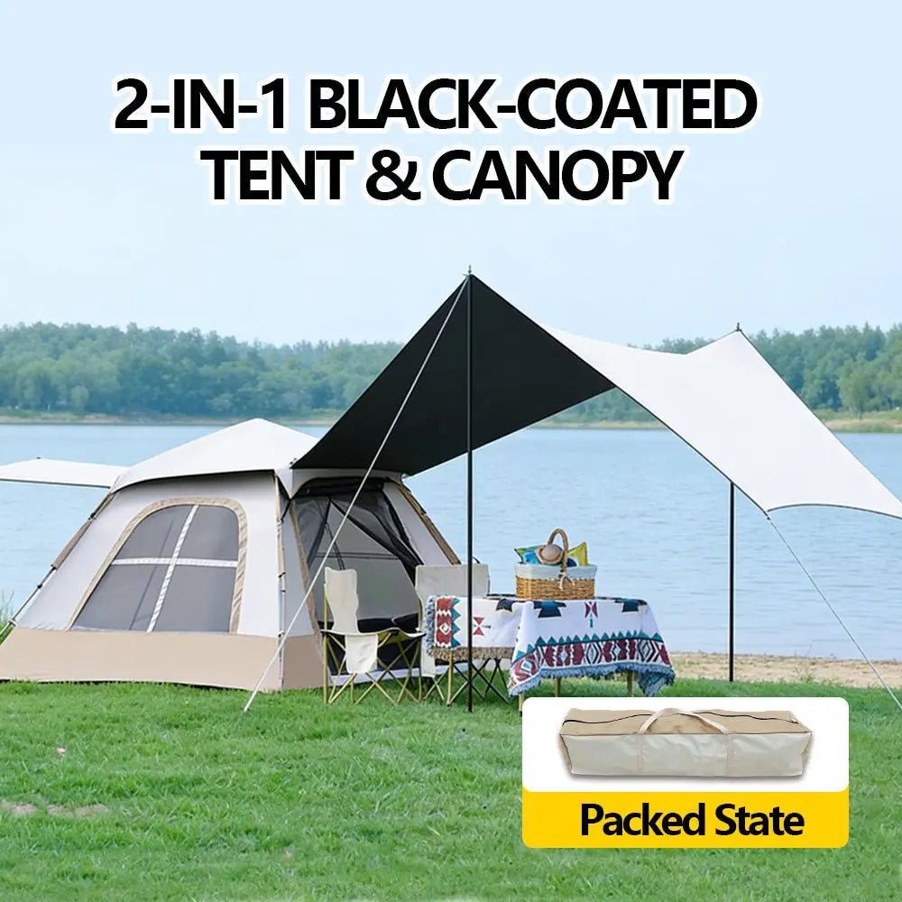 Bestyle Color Block Blackout Camping Tent - Bestyle Camping Store