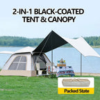 Bestyle Color Block Blackout Camping Tent - Bestyle Camping Store