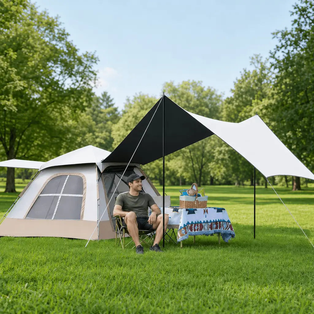 Bestyle Color Block Blackout Camping Tent - Bestyle Camping Store
