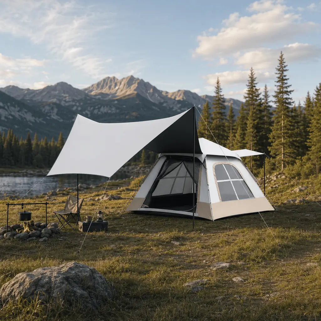 Bestyle Color Block Blackout Camping Tent - Bestyle Camping Store