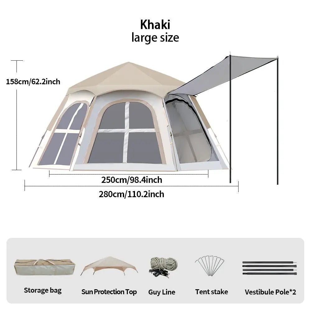 Bestyle Hexagonal Camping Tent - Bestyle Camping Store