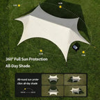 Bestyle Ridge Gazebo Canopy UV Protection - Bestyle Camping Store