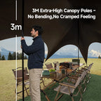 Bestyle Ridge Gazebo Canopy UV Protection - Bestyle Camping Store