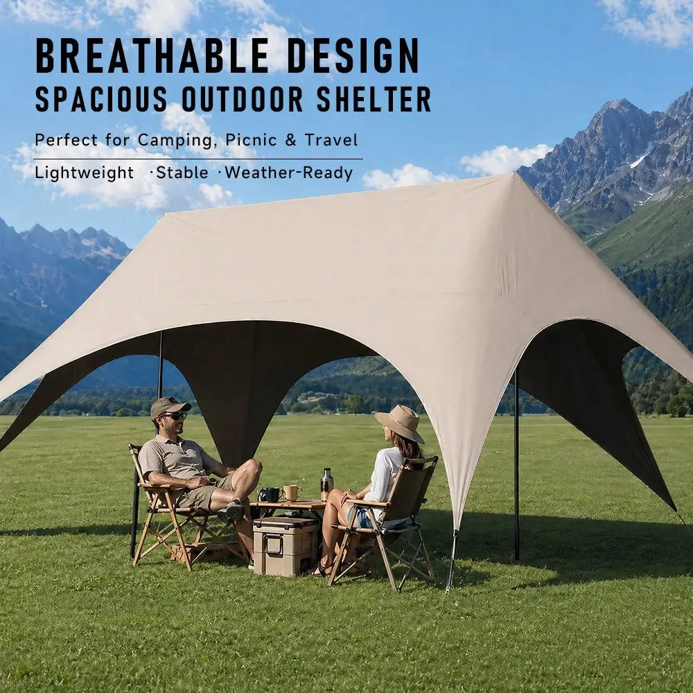 Bestyle Ridge Gazebo Canopy UV Protection - Bestyle Camping Store