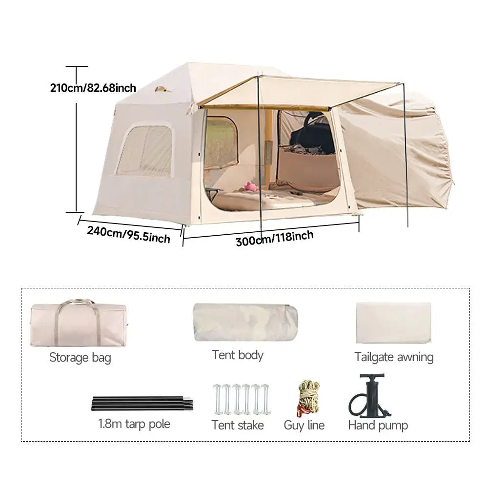 Bestyle Spacious Inflatable Car Camping Tent - Bestyle Camping Store