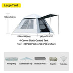 Bestyle Square Blackout Camping Tent - Bestyle Camping Store
