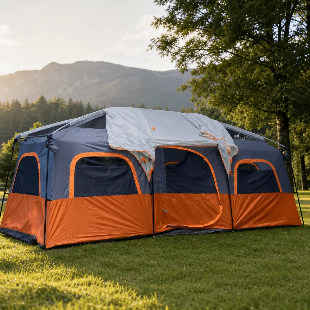 Bestyle Tent for Family Camping ,12 Person Large Multi Room Tents for Car Camping & Outdoor Adventures - Bestyle Camping Store