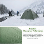 Bestyle Ultralight 2 Person Backpacking Tent,4 Season Waterproof Camping Tent Double Layer Cold Weather Easy Set Up Tents - Bestyle Camping Store
