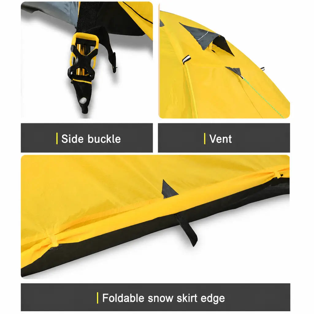 Bestyle Ultralight 2 Person Backpacking Tent,4 Season Waterproof Camping Tent Double Layer Cold Weather Easy Set Up Tents - Bestyle Camping Store