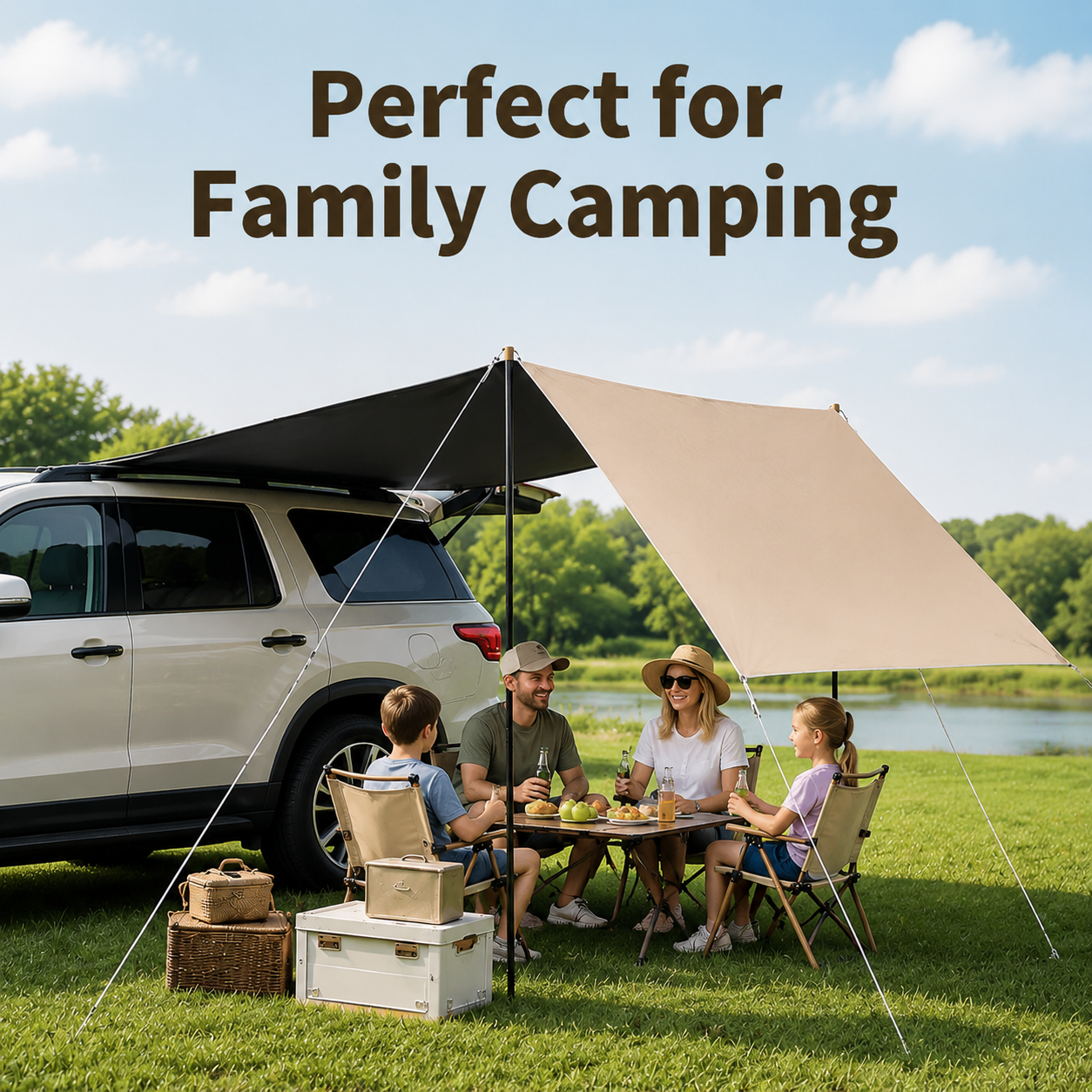 Portable SUV Side Awning