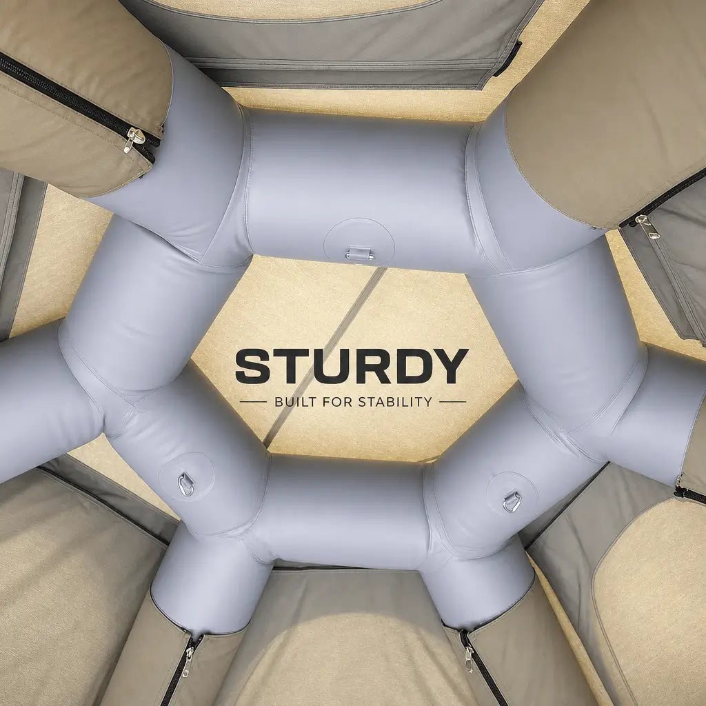 Diameter Dome Camping Tent 6 windows - Bestyle Camping Store