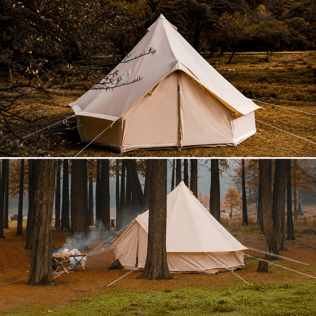 Dream House Outdoor Waterproof Cotton Canvas - Bestyle Camping Store