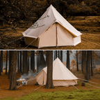 Dream House Outdoor Waterproof Cotton Canvas - Bestyle Camping Store