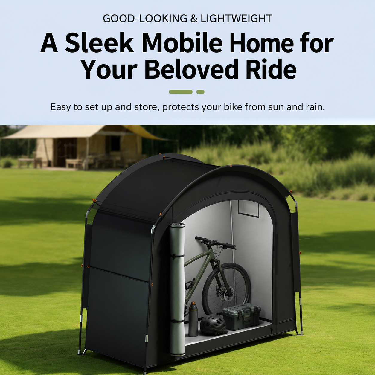 Outdoor Portable Bicycle Storage Sheds