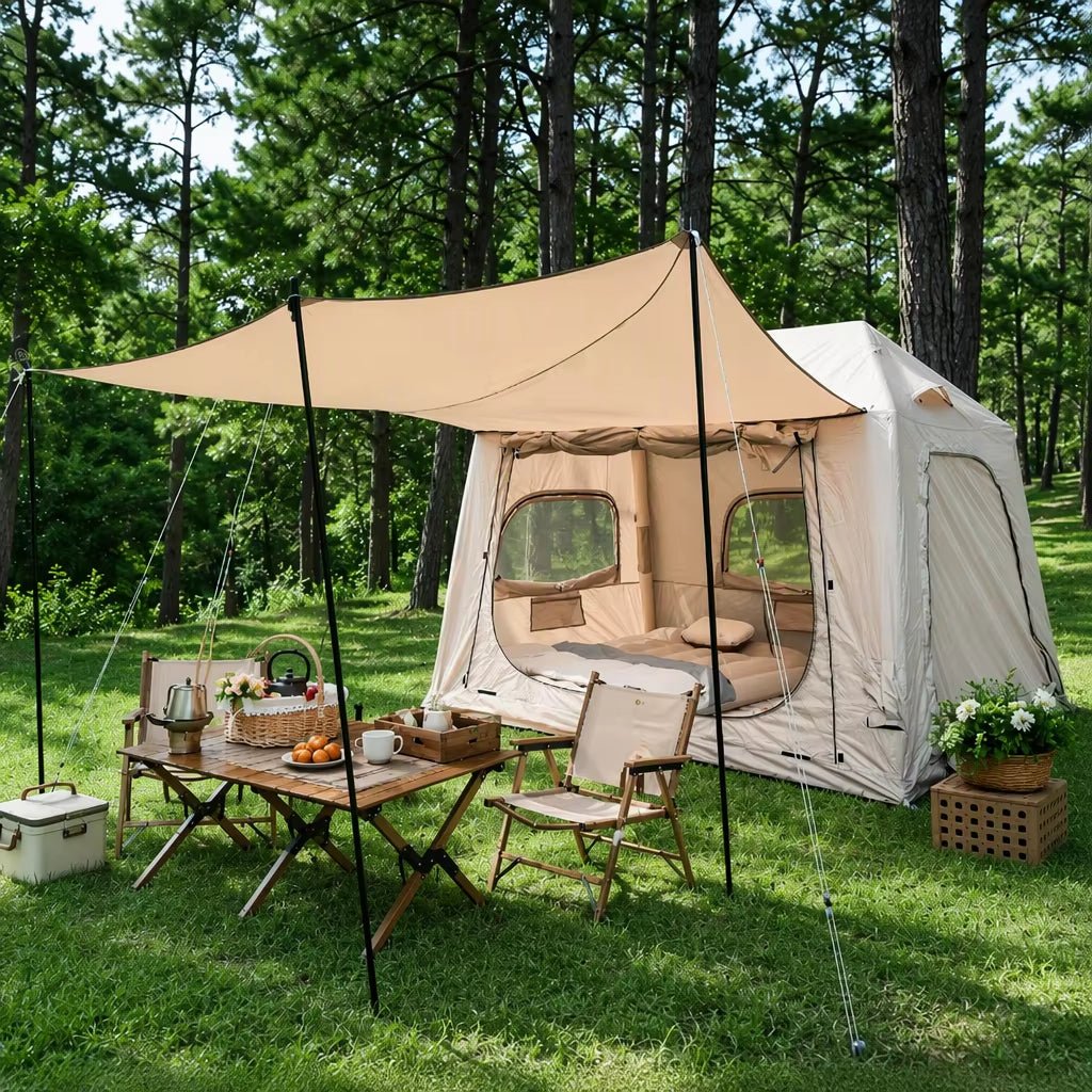 Inflatable Tailgate Tent with Stove Jack - Bestyle Camping Store